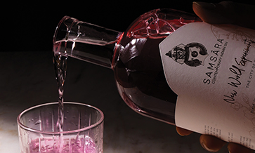 Samsara gin goes pink